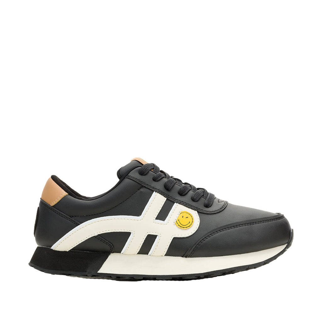 Sneakers Seventy 8 Smiley para hombre color negro