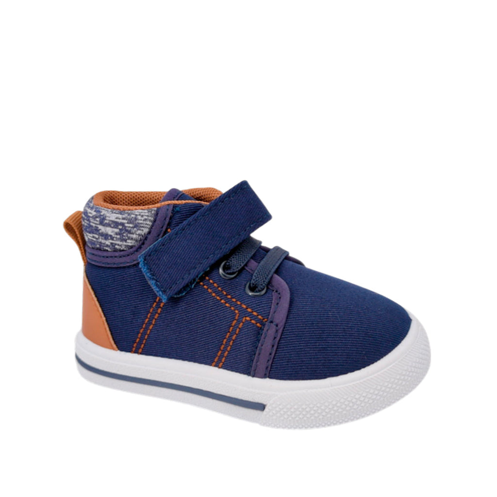 Canvas Beto para infante color navy
