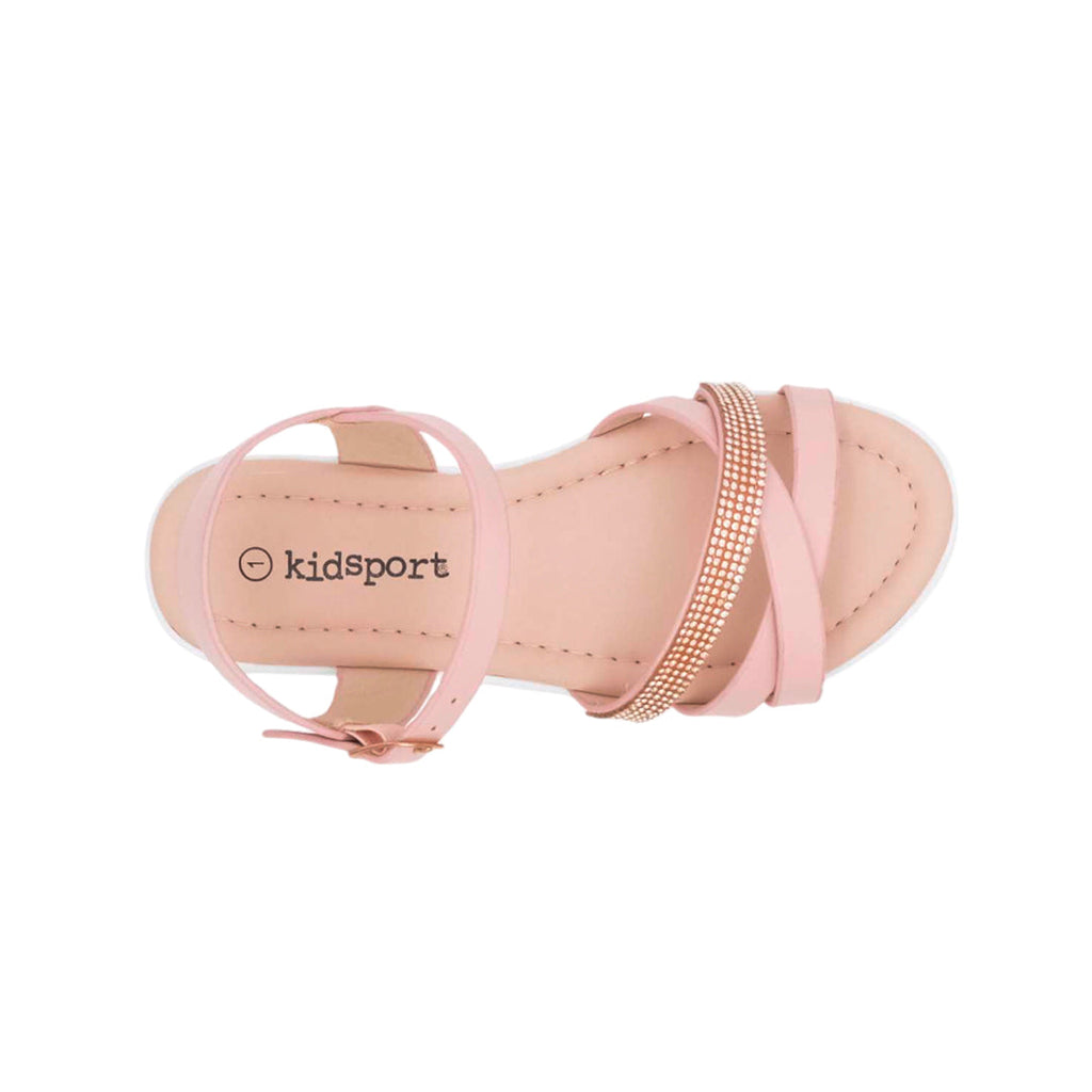 Sandalias Ari para niña color rosado