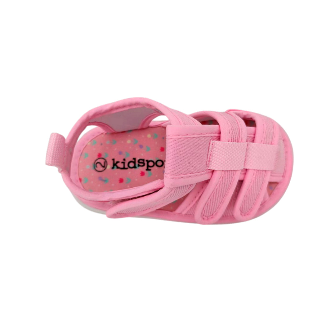 Sandalias Becca para infante color rosado
