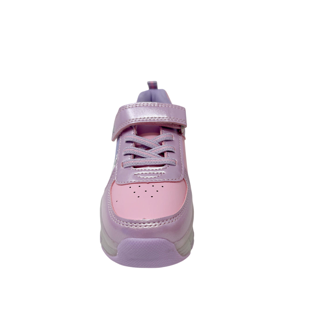 Tennis Minnie para niña color rosado