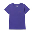Camiseta Cat Logo para mujer color morado