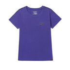 Camiseta Cat Logo para mujer color morado
