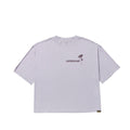 Camiseta Oversize Graphic para mujer color lila