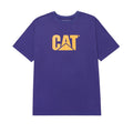 Camiseta Cat Logo para hombre color azul