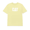 Camiseta Cat Logo para hombre color amarillo