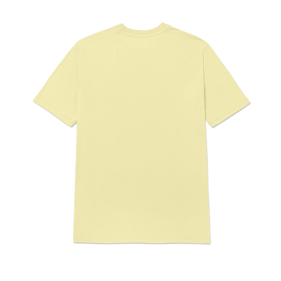 Camiseta Cat Logo para hombre color amarillo