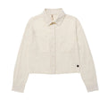 Camisa Lightweight Cropped para mujer color blanco