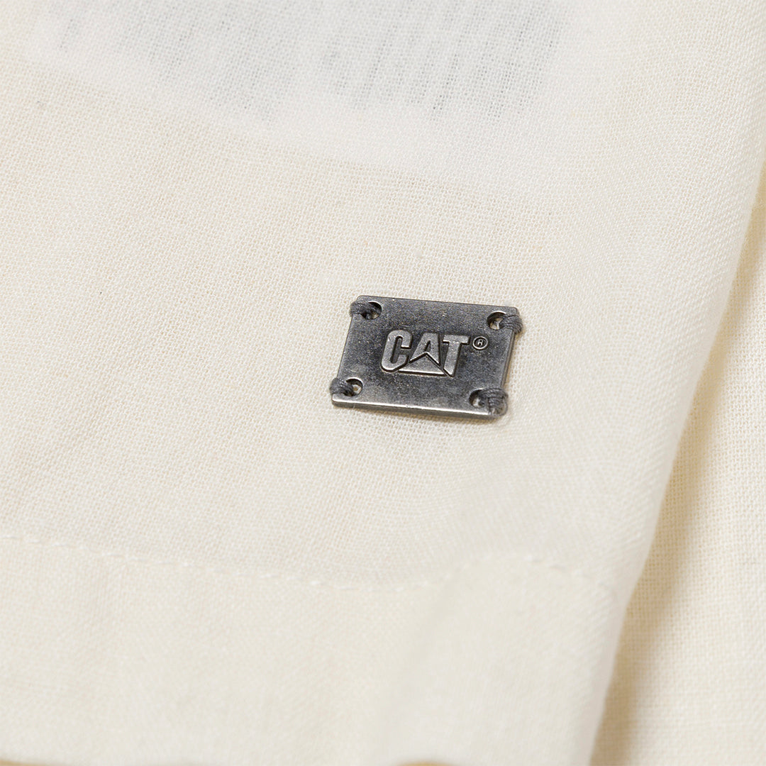 Camisa Lightweight Cropped para mujer color blanco