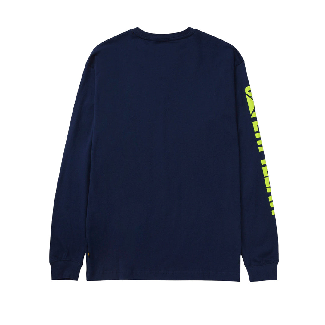 Camiseta Trademark Banner para hombre color navy