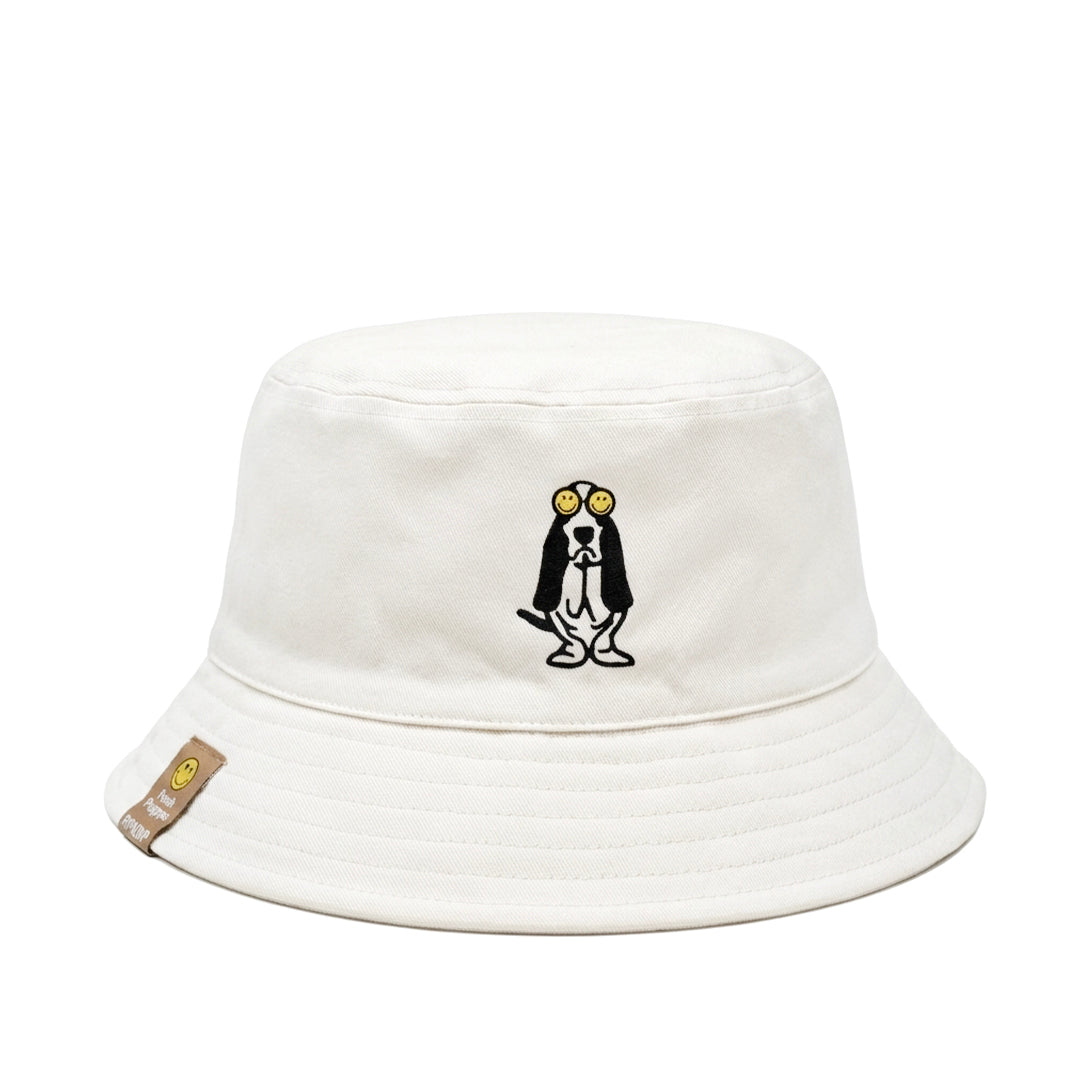Gorra Smiley unisex color blanco
