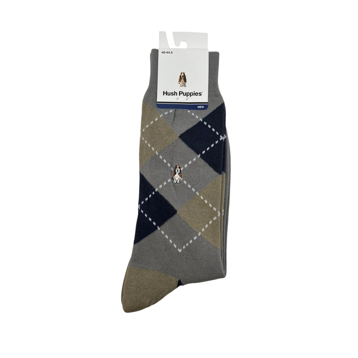 Calcetines Rombos para hombre color gris