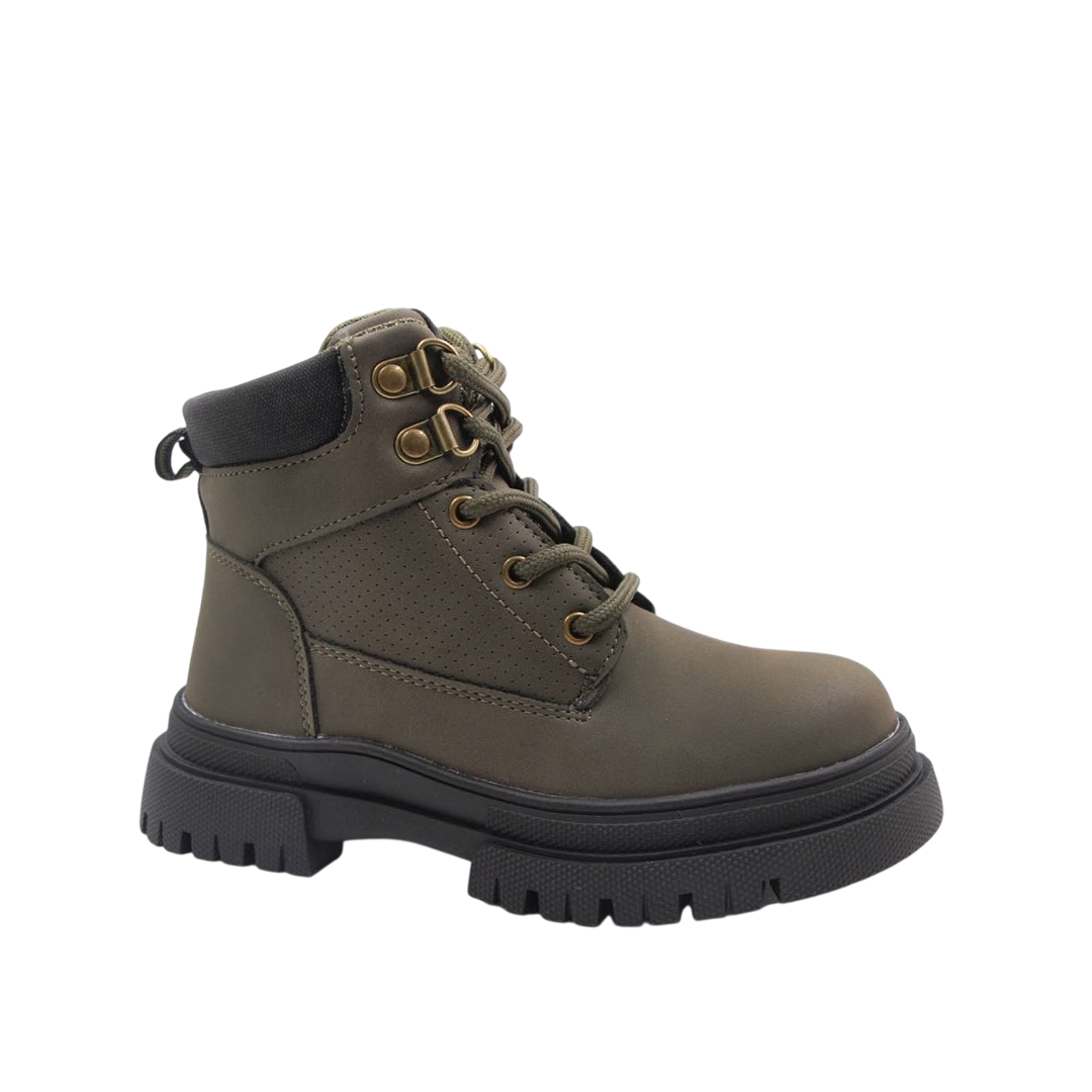 Botas Wilcox para niño color olivo