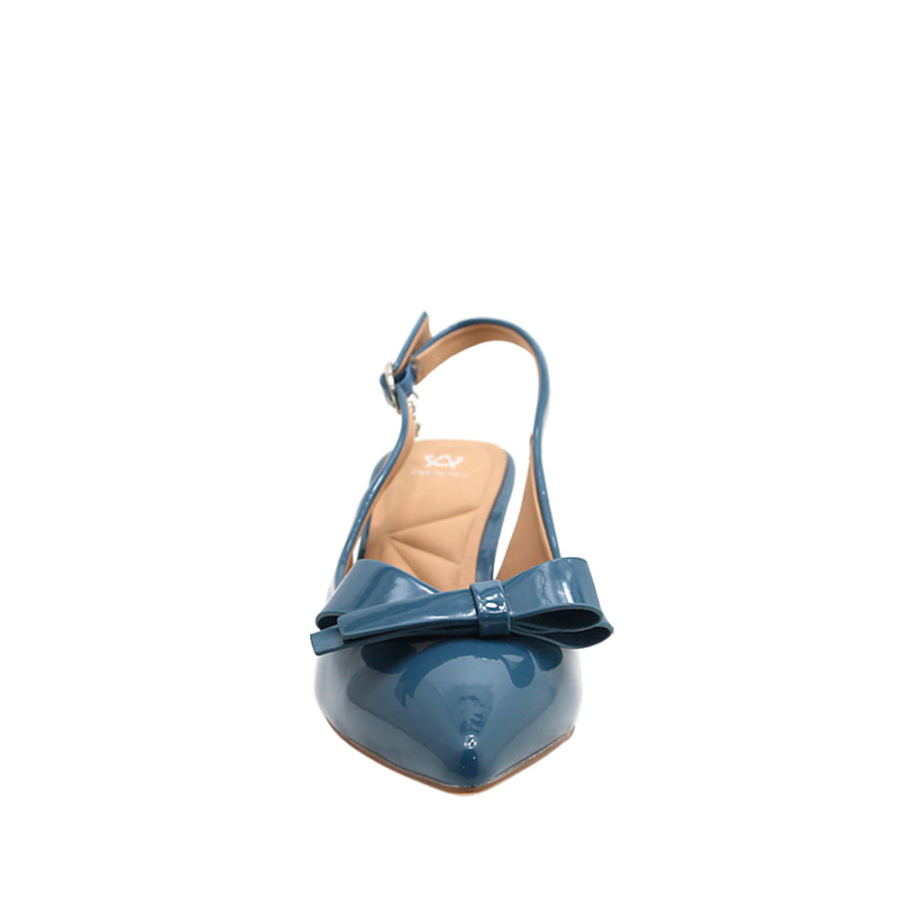 Tacones slingback Sydney para mujer color celeste