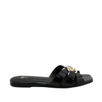 Sandalias slip on Dari para mujer color negro