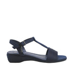Sandalias de cuña Dalai para mujer color marino