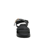 Sandalias de cuña Frida para mujer color negro