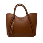 Cartera Tote Ophelia para mujer color tan