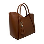 Cartera Tote Ophelia para mujer color tan
