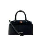 Cartera Satchel Clara para mujer color negro