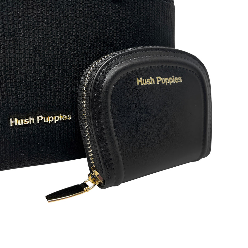 Cartera Satchel Clara para mujer color negro