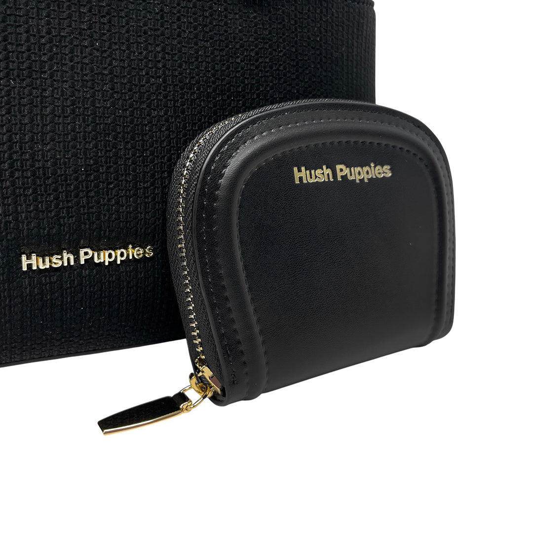 Cartera Satchel Clara para mujer color negro