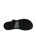 Sandalias flats Valia para mujer color negro