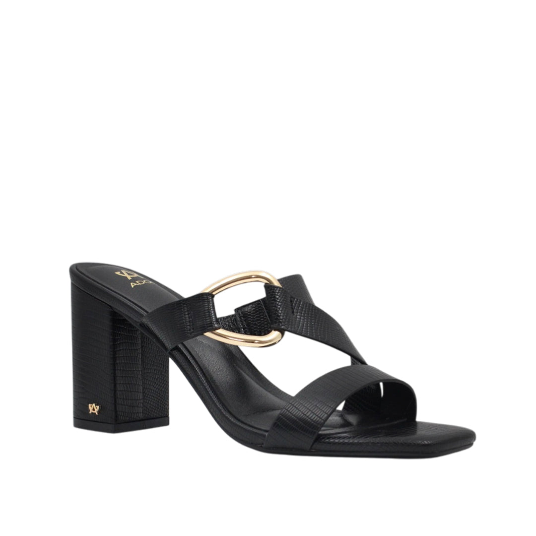 Sandalias de tacón Lorna para mujer color negro