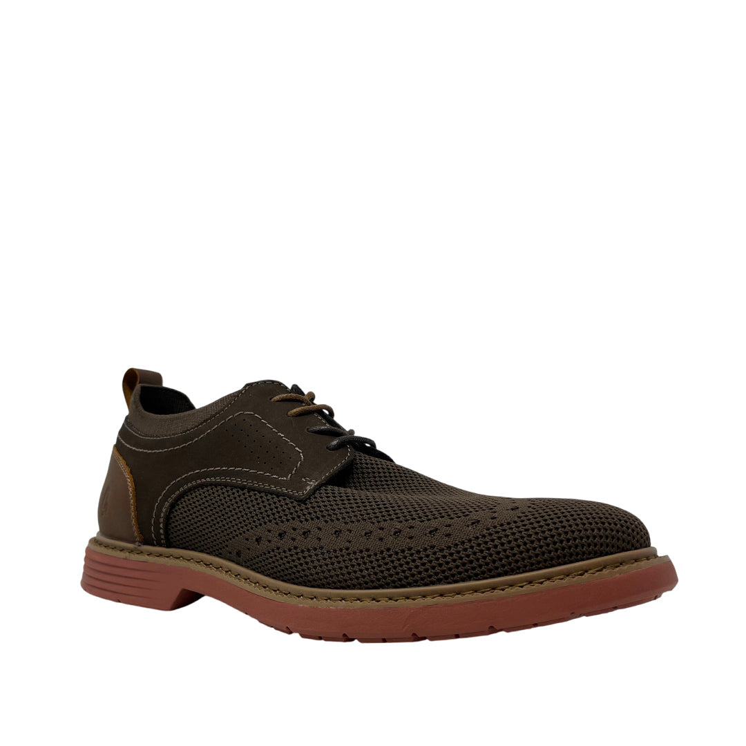 Casuales River Knit 3.0 para hombre color café