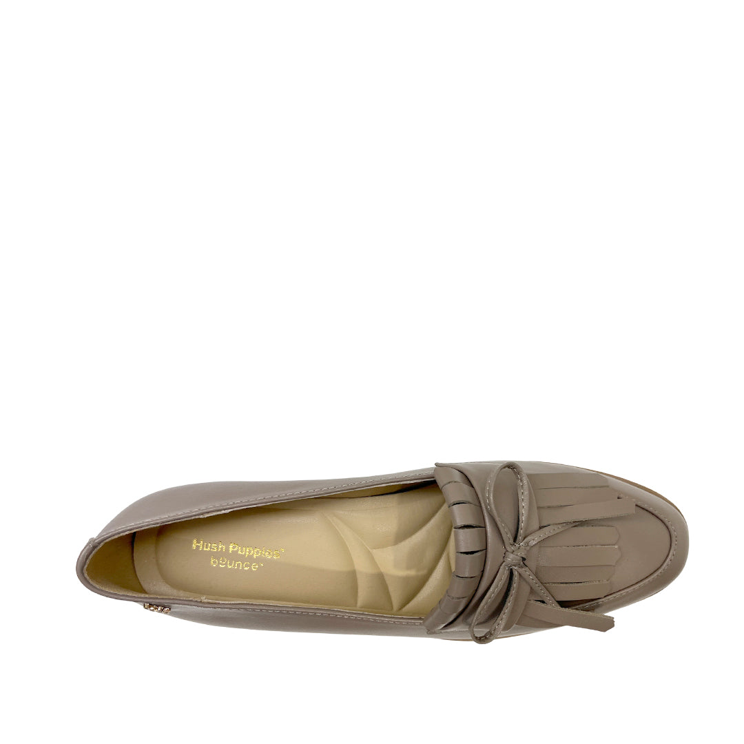 Mocasines Eleonora 6 para mujer color taupe