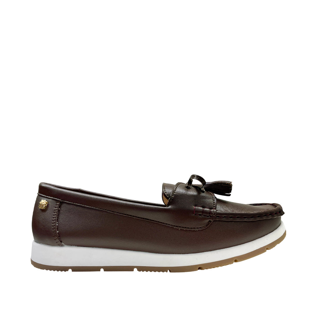 Mocasines Mirabell 4 para mujer color café