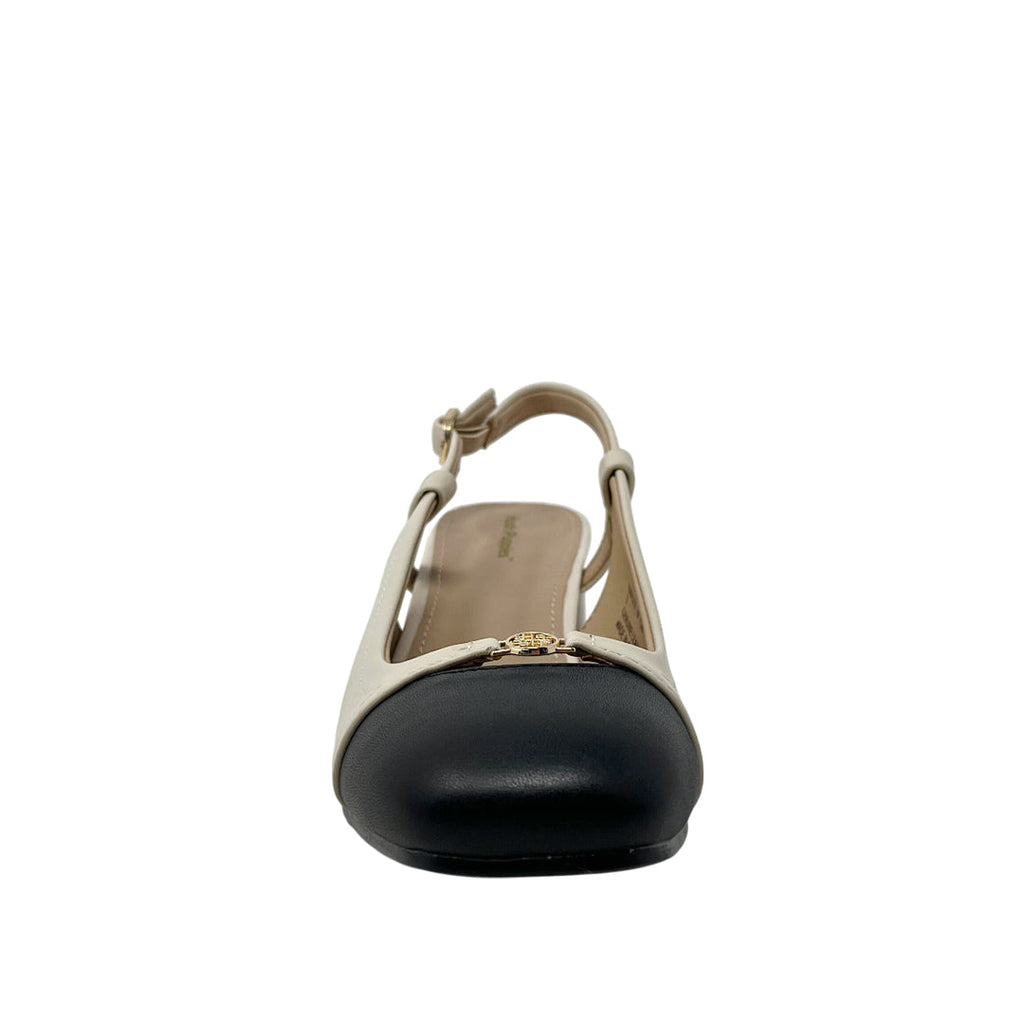 Tacones slingback Margot para mujer color beige