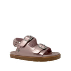 Sandalias Giannina para niña color oro rosa