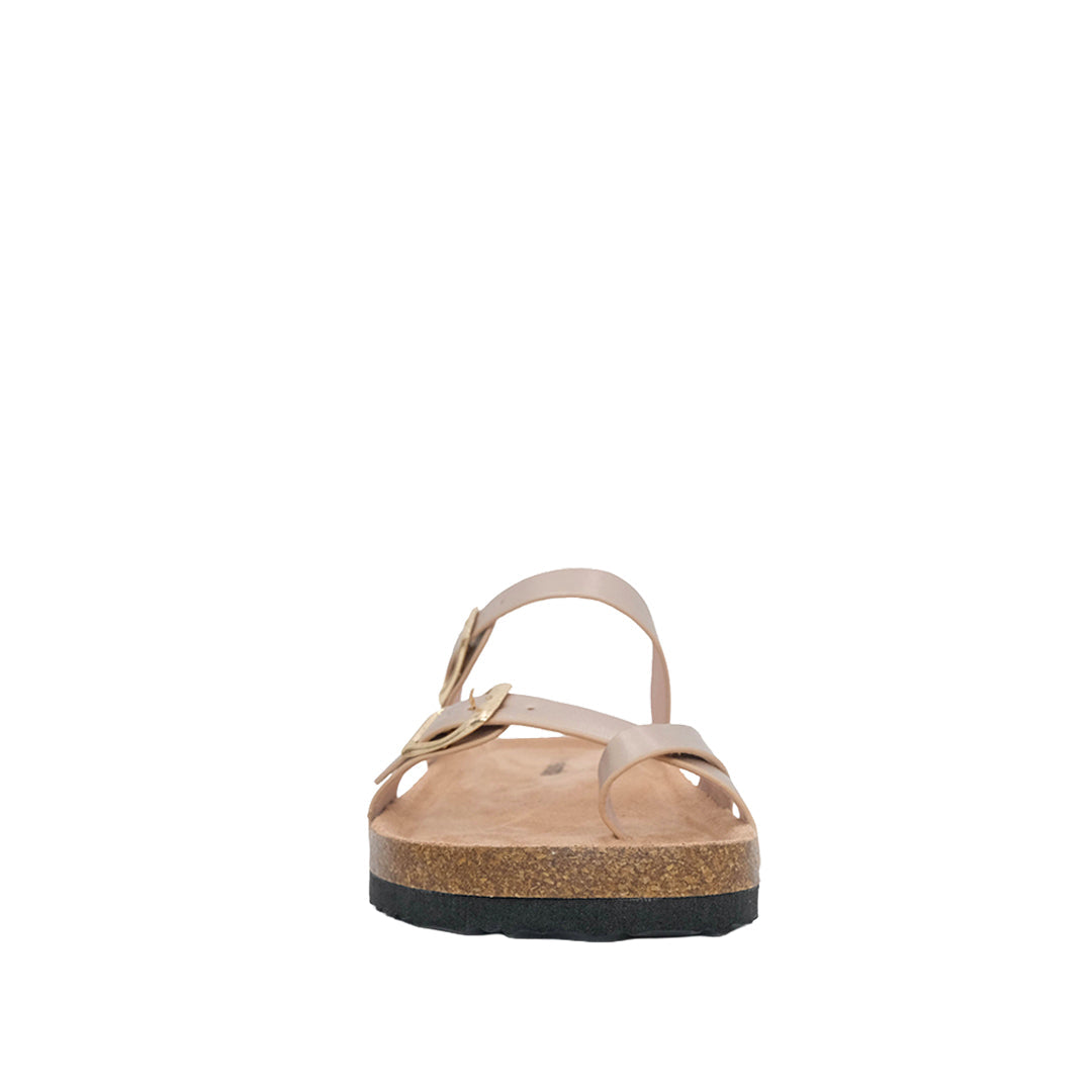 Sandalias flats Arizona para mujer color rosado