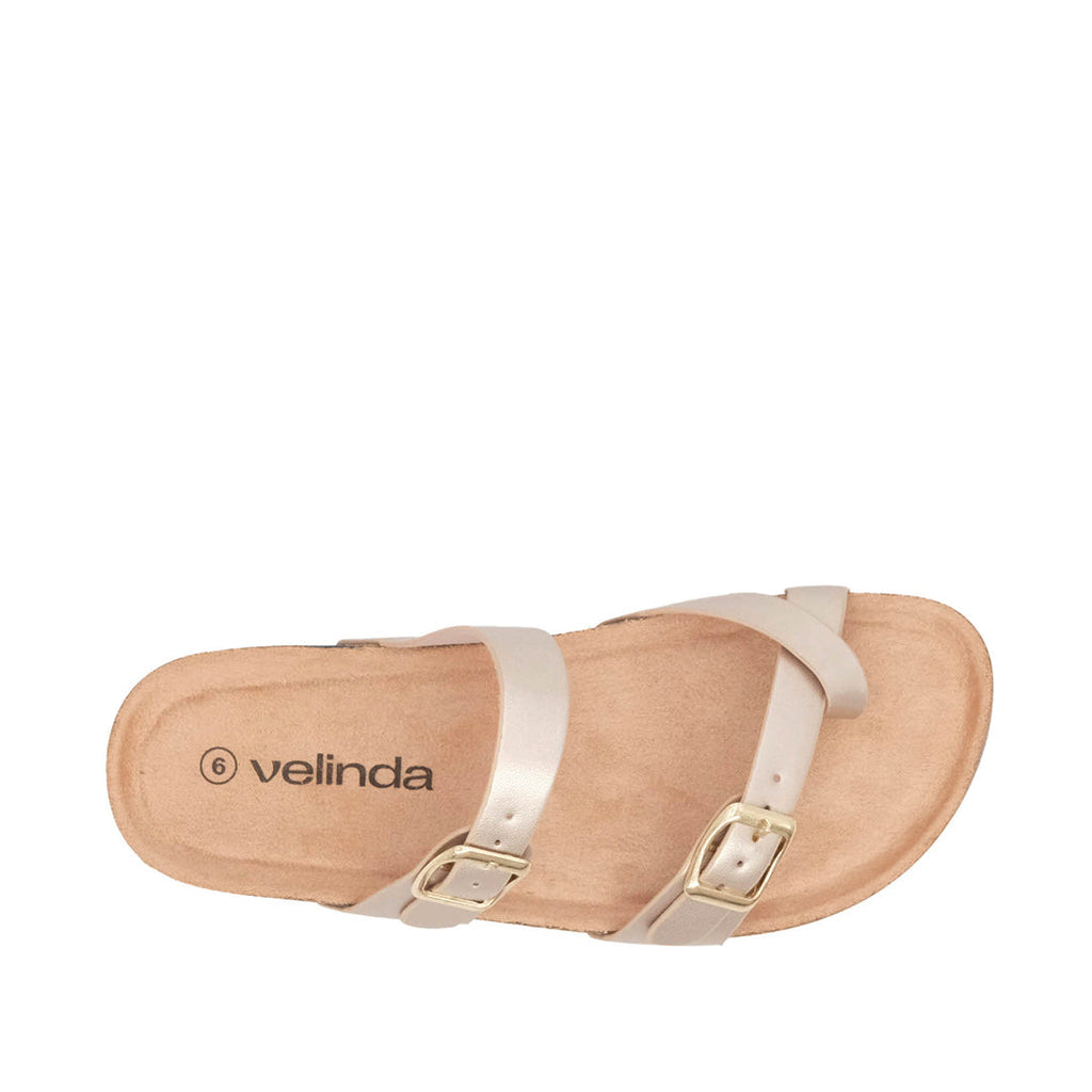 Sandalias flats Arizona para mujer color rosado