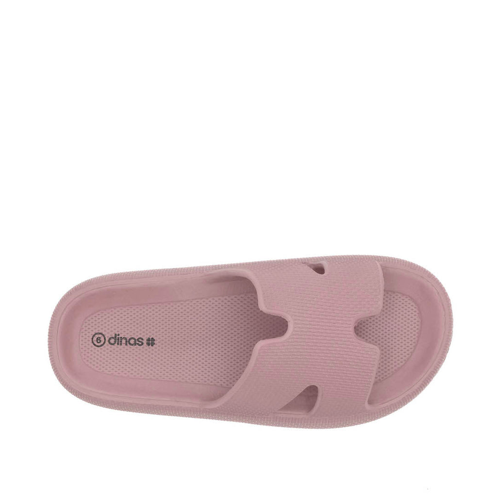 Sandalias Flats Herna para mujer color rosa