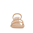 Sandalias de cuña Karla para mujer color beige