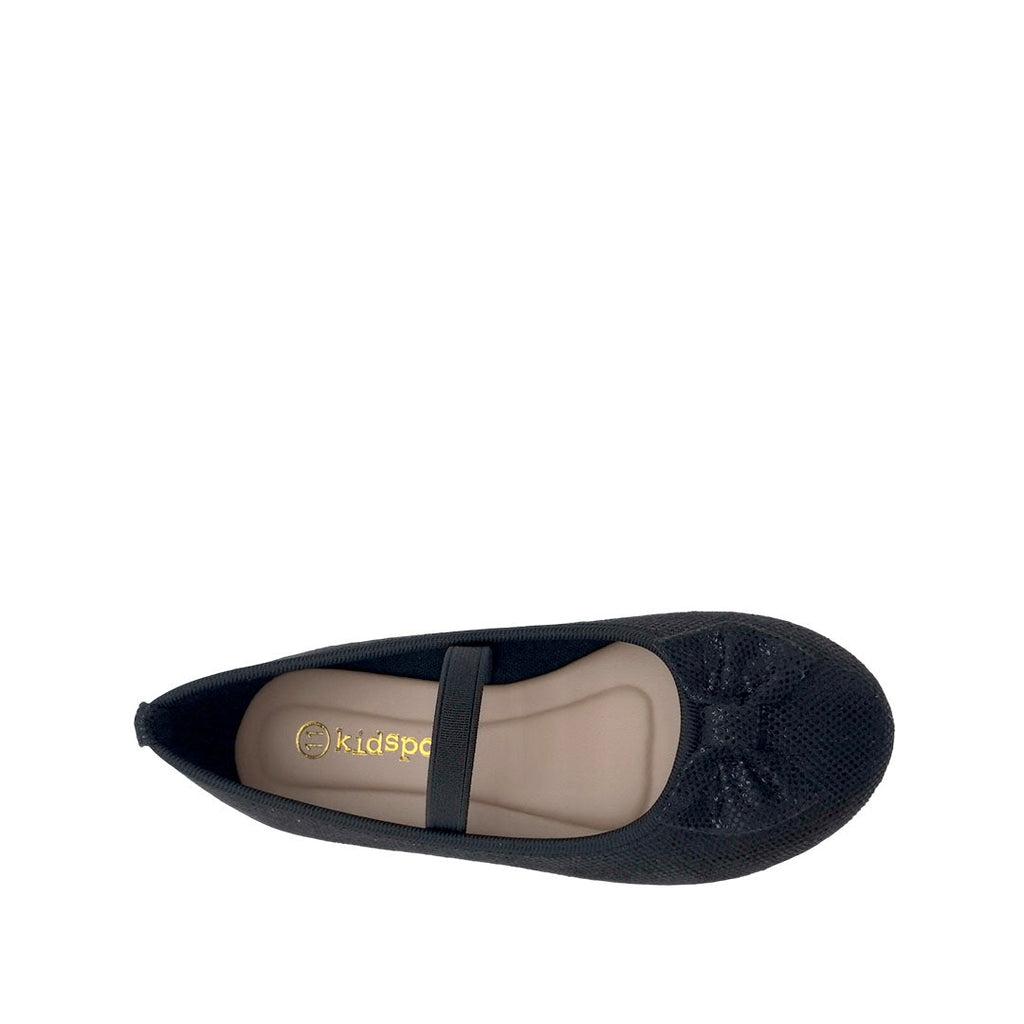 Ballerinas Delmy para infante color negro