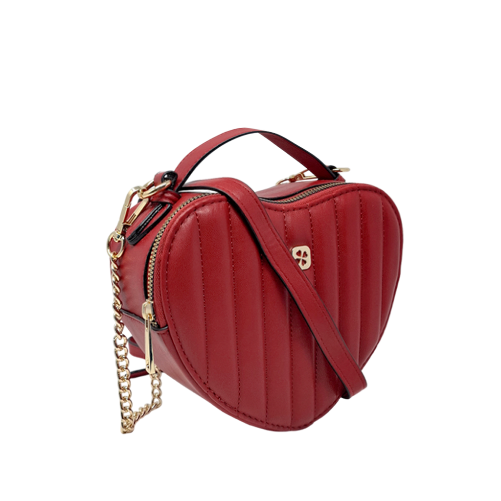 Crossbody Amari para mujer color rojo