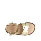 Sandalias Fabi para niña color dorado