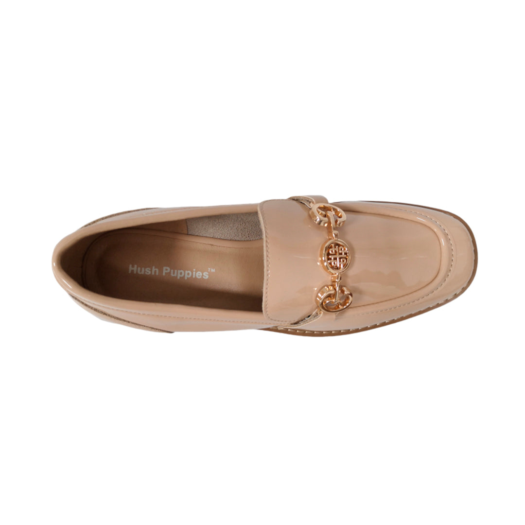 Mocasines Alina para mujer color nude