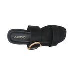 Sandalias flats Maya para mujer color negro